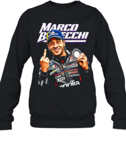 Marco Bezzecchi racing middle finger meme Unisex Sweatshirt