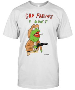 Matt Gray God Forgives I Don’t  Classic Men's T-shirt