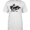 Mermaid coffee cup coffee y’all  Classic Men's T-shirt