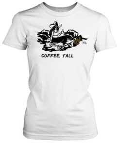 Mermaid coffee cup coffee y’all  Classic Women's T-shirt