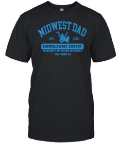 Midwest dad Snowblowing Expert  Classic Men's T-shirt
