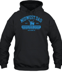 Midwest dad Snowblowing Expert  Unisex Hoodie