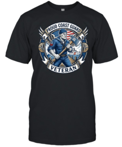 Military Sailor proud coast guard Veteran  Classic Men's T-shirt