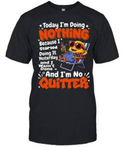 Minion today I’m doing nothing because I started doing it yesterday and I wasn’t done and I’m no  Classic Men's T-shirt