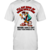 Monkey I’ll eat bowl of water with a fork before I give a shit about your opinion of me  Classic Men's T-shirt