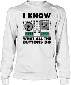 Music Engineer DJ Sound Technician  Long Sleeved T-shirt
