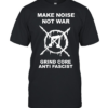 Music make noise not war grind core anti fascist  Classic Men's T-shirt