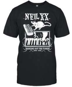 Neil XX banging out the Tunes 2006 2026  Classic Men's T-shirt
