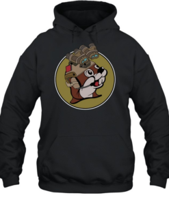 Night vision beaver  Unisex Hoodie