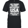 No Trump No Kkk No Fascist USA and fuck me forever  Classic Men's T-shirt