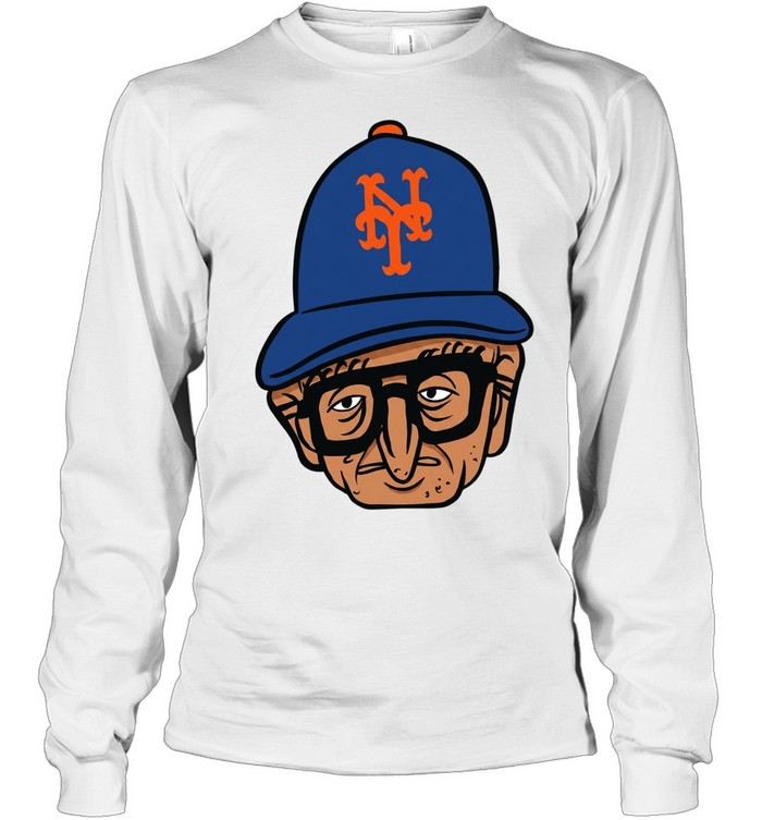 Old Jewish Men big head caricature Long Sleeved T-shirt