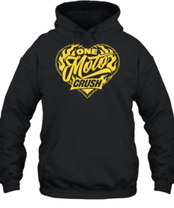 One motor crush heart graphic  Unisex Hoodie