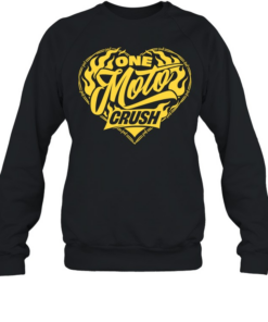 One motor crush heart graphic  Unisex Sweatshirt
