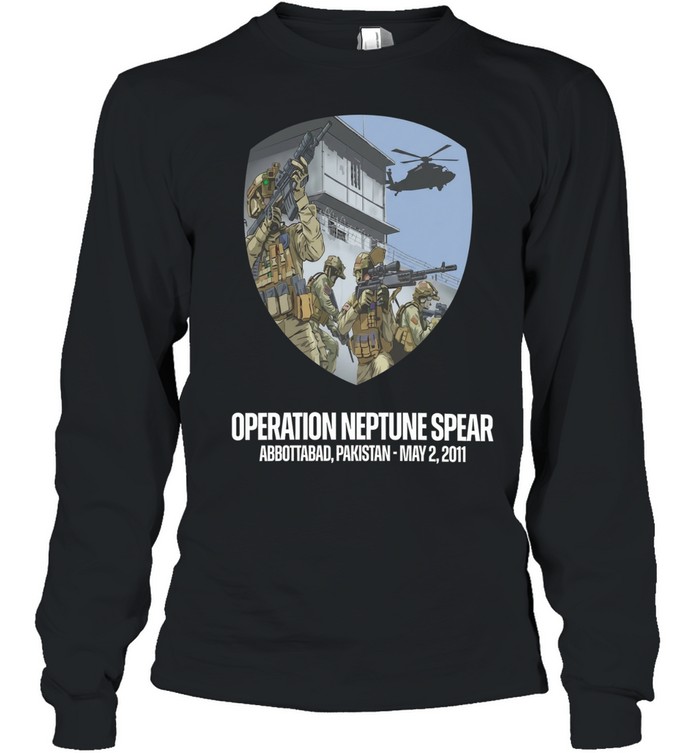 Operation neptune spear abbottabad pakistan may 2 2011 Long Sleeved T-shirt