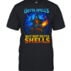 Outta spells but not outta shells ironic wizard meme  Classic Men's T-shirt