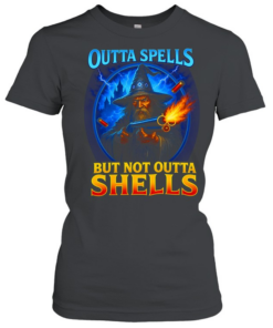Outta spells but not outta shells ironic wizard meme  Classic Women's T-shirt