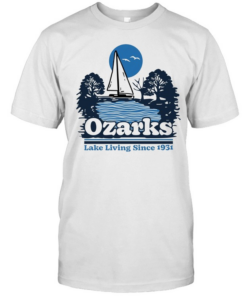 Ozarks Lake Living Since 1931  Classic Men's T-shirt