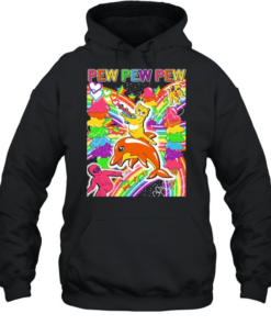 Pew Pew Pew with Pride  Unisex Hoodie
