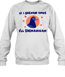 Pigeon If I Shenan Once I’ll Shenanigan  Unisex Sweatshirt