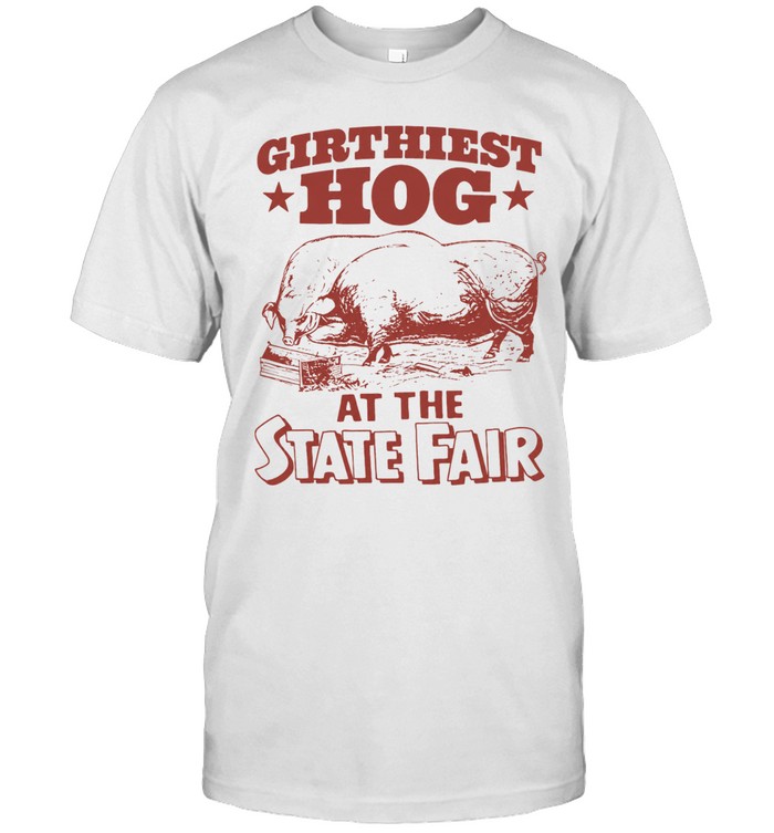Pigs girthiest hog at the state fair Classic Men's T-shirt