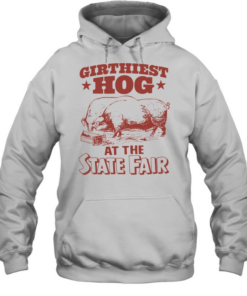 Pigs girthiest hog at the state fair Unisex Hoodie