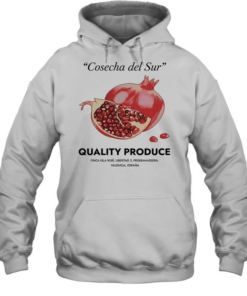 Pomegranate cosecha del sur quality produce  Unisex Hoodie