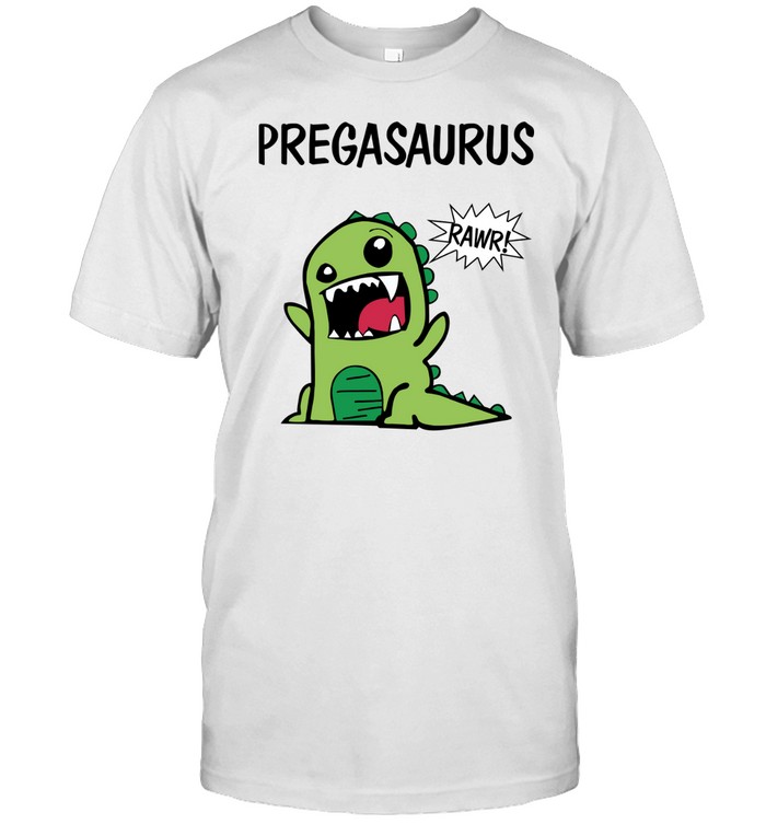 Pregasaurus Rawr Dinosaur Classic Men's T-shirt