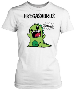 Pregasaurus Rawr Dinosaur Classic Women's T-shirt