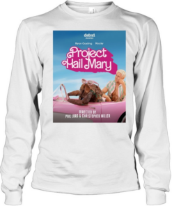 Project Hail Mary Barbie Movie Mashup Ryan Gosling Rocky Amaze Tee Long Sleeved T-shirt