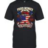 Proud Member of the Fuck Your Feelings Generation X 1965 1980 American flag  Classic Men's T-shirt