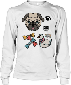 Pug Gus Goose Long Sleeved T-shirt