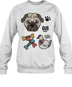 Pug Gus Goose Unisex Sweatshirt