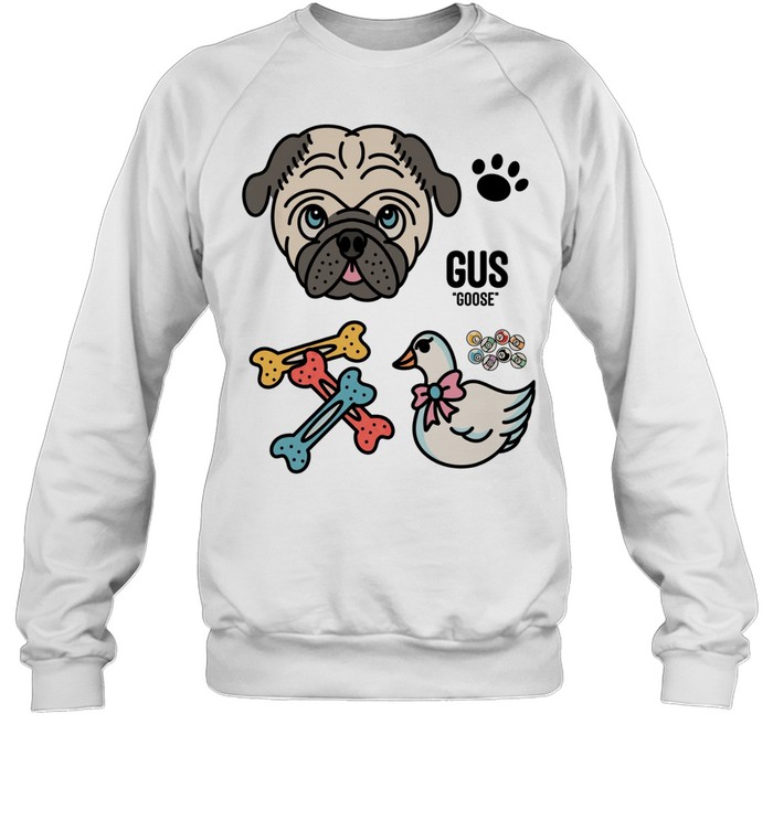 Pug Gus Goose Unisex Sweatshirt