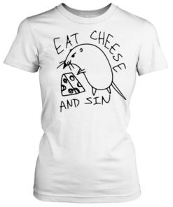 Rat eat cheese and sin T- Classic Women's T-shirt