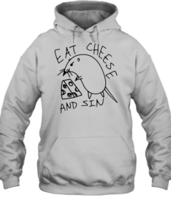 Rat eat cheese and sin T- Unisex Hoodie