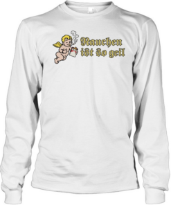 Rauchen ist so geil angel smoking  Long Sleeved T-shirt