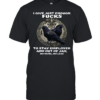 Raven I Give Just Enough Fucks To Stay Employed And Out Of Jail No More No Less Classic Men's T-shirt