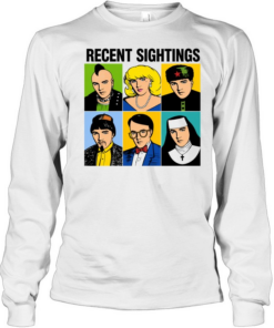 Recent Sightings vintage  Long Sleeved T-shirt