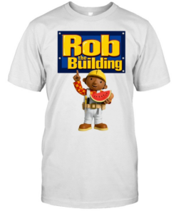 Rob The Building Bob the Builder parody logo  Classic Men's T-shirt