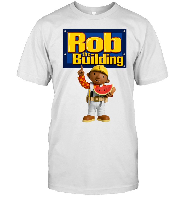 Rob The Building Bob the Builder parody logo Classic Men's T-shirt
