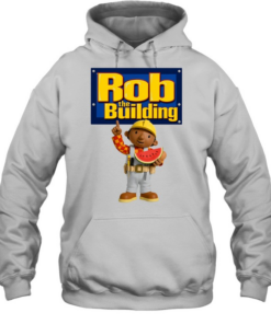 Rob The Building Bob the Builder parody logo Unisex Hoodie