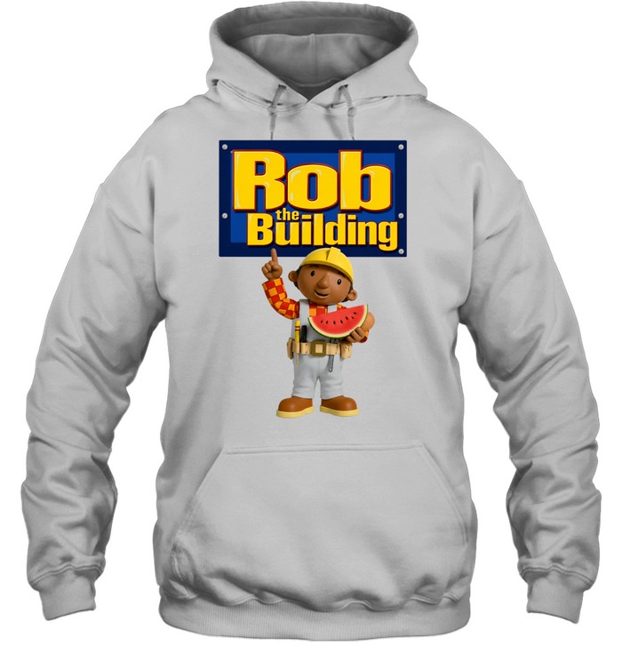 Rob The Building Bob the Builder parody logo Unisex Hoodie