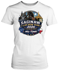 Saginaw Lao New Year 2026 Year of the Horse Team Mil-Town  Classic Women's T-shirt