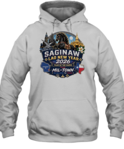 Saginaw Lao New Year 2026 Year of the Horse Team Mil-Town  Unisex Hoodie