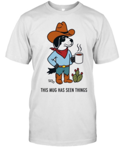 Sam Larson cowdog coffee this mug has seen things  Classic Men's T-shirt