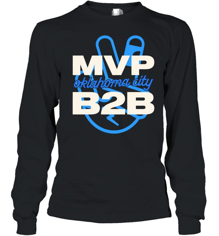 Shai Gilgeous-Alexander MVP 2026 Oklahoma City Thunder Long Sleeved T-shirt