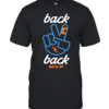 Shai Gilgeous Alexander Piece Hand Mvp Oklahoma City Thunder Basketball Back 2 Back  Classic Men's T-shirt