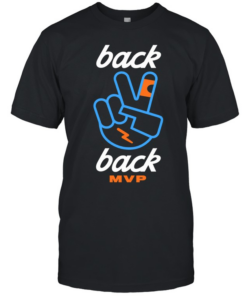 Shai Gilgeous Alexander Piece Hand Mvp Oklahoma City Thunder Basketball Back 2 Back  Classic Men's T-shirt