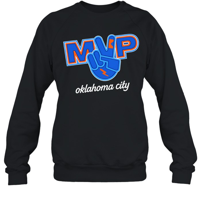 Shai Gilgeous Alexander Piece Hand Mvp Oklahoma City Thunder Basketball Unisex Sweatshirt