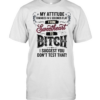 Skeleton my attitude changes in 5 seconds flat from sweetheart to bitch  Classic Men's T-shirt